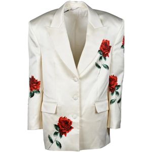 Magda Butrym, Dames, Jassen, Wit, Maat: M Zijde,