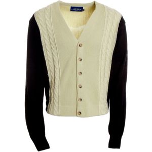 Awake NY, Heren, Truien, Beige, Maat: XL Wol,