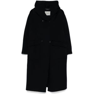 Paltò, Dames, Mantels, Zwart, Maat: M Wol,