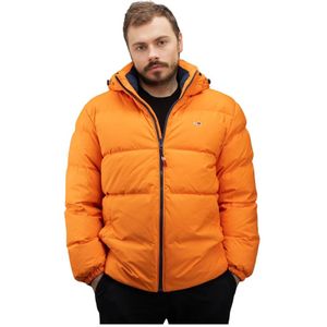 Tommy Hilfiger - Puffer Jacket - Oranje - Heren - Winterjas