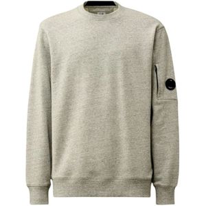 C.p. Company, Heren, Sweatshirts & Hoodies, Grijs, Maat: S Katoen,