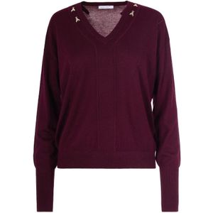 Patrizia Pepe, Dames, Truien, Bruin, Maat: S