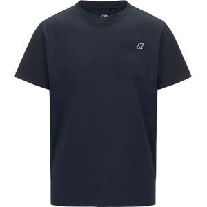 K-Way, Dames, Tops, Blauw, Maat: 2XL