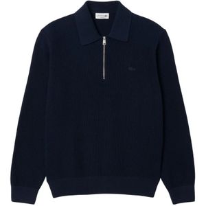 Lacoste, Heren, Truien, Blauw, Maat: XS Katoen,