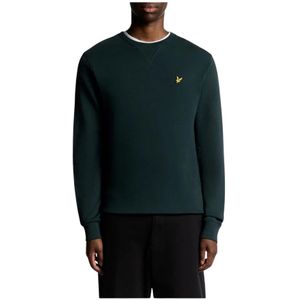 Lyle & Scott, Heren, Sweatshirts & Hoodies, Groen, Maat: XL Katoen,