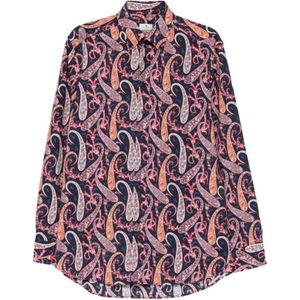 Etro, Heren, Overhemden, Veelkleurig, Maat: 4XL