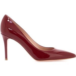 Gianvito Rossi, Dames, Schoenen, Rood, Maat: 39 EU Leer,