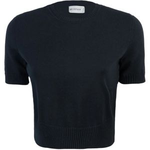 Sportmax, Dames, Truien, Zwart, Maat: XS