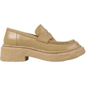 Camper, Heren, Schoenen, Beige, Maat: 37 EU Leer,