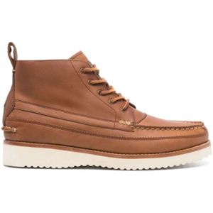 Ralph Lauren, Heren, Schoenen, Bruin, Maat: 41 EU Leer,