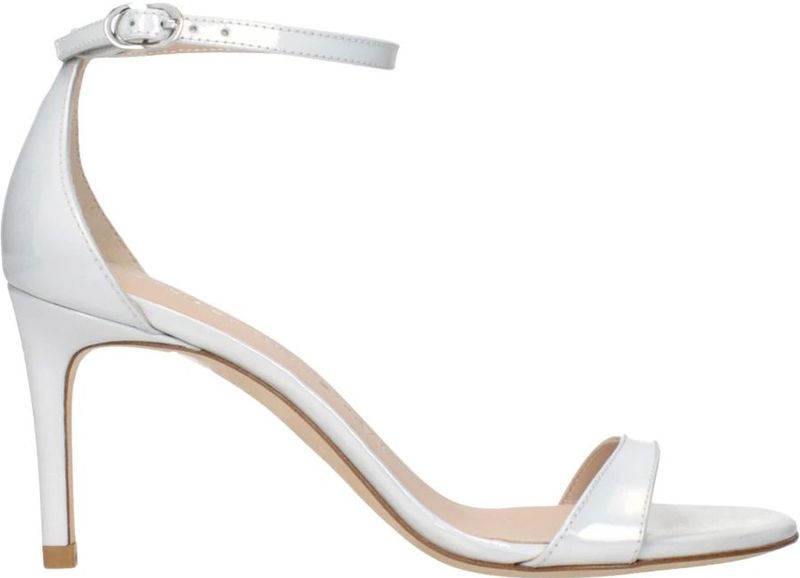 Stuart Weitzman, Dames, Schoenen, Wit, Maat: 41 EU Leer,