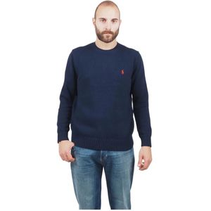 Ralph Lauren, Heren, Truien, Blauw, Maat: S Katoen,