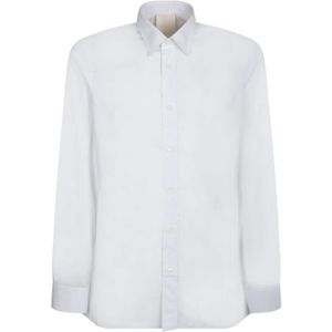 Givenchy, Heren, Overhemden, Wit, Maat: M Katoen,