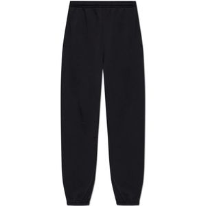 Acne Studios, Heren, Broeken, Zwart, Maat: S Katoen,