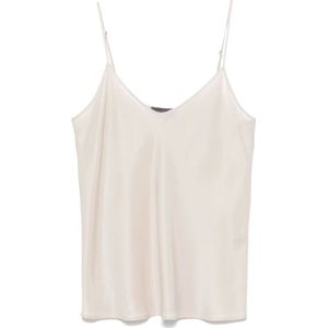 Lorena Antoniazzi, Dames, Tops, Beige, Maat: L