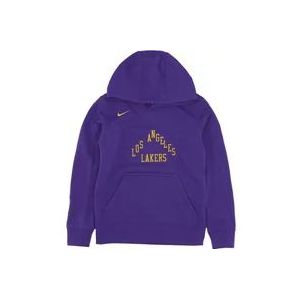 Nike NBA Streetwear Fleece Hoodie , Purple , Heren , Maat: XL