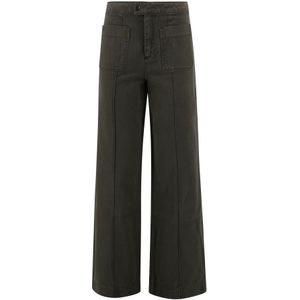 Soeur, Heren, Broeken, Groen, Maat: W36 Katoen,