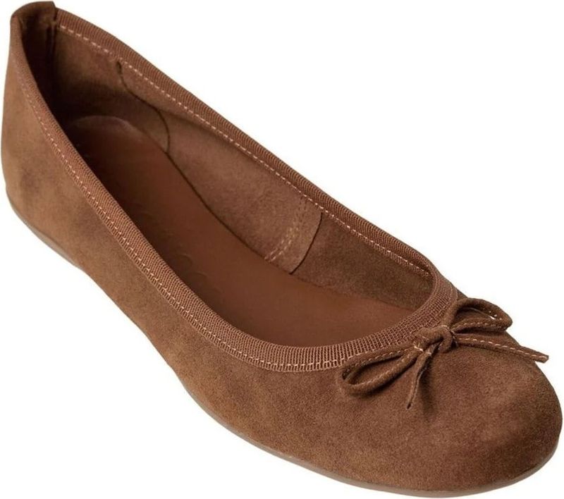 Sofie Schnoor - Ballerina's - Bruin - Leer