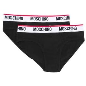 Moschino, Heren, Ondergoed, Zwart, Maat: XS