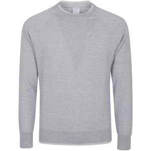 Eleventy, Heren, Truien, Grijs, Maat: XL Wol,