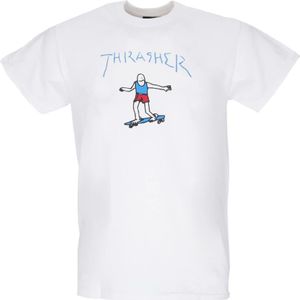 Thrasher, Heren, Tops, Wit, Maat: XL