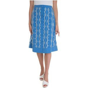 Suncoo, Dames, Rokken, Blauw, Maat: S Katoen,