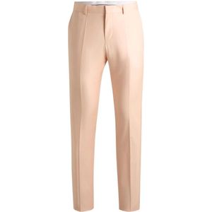 Hugo, Heren, Broeken, Roze, Maat: M Wol,