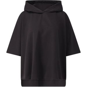 Dondup, Dames, Sweatshirts & Hoodies, Zwart, Maat: M Katoen,