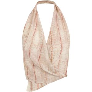 Cortana, Dames, Tops, Beige, Maat: 2XS Zijde,