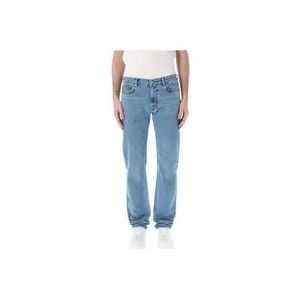 Versace Faded Light Blue Slim-Fit Jeans , Blue , Heren , Maat: W33