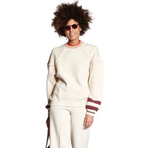 Mrz, Dames, Sweatshirts & Hoodies, Beige, Maat: 2XS Wol,