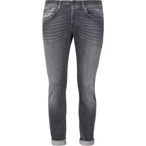 Dondup, Heren, Jeans, Grijs, Maat: W33 Katoen,