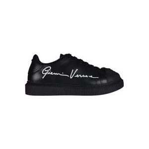Versace Medusa Hoofd Sneakers , Black , Heren , Maat: 39 EU