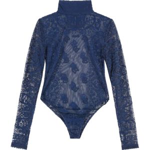 Rhude, Dames, Tops, Blauw, Maat: XL Tulle,