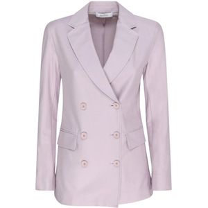 Max Mara, Dames, Jassen, Paars, Maat: XS Wol,