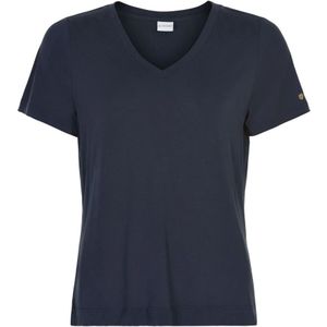 IN Front, Dames, Tops, Blauw, Maat: S Modal,