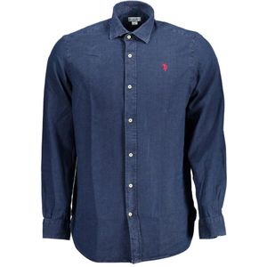 Denim Shirt - Blauw - Longsleeve