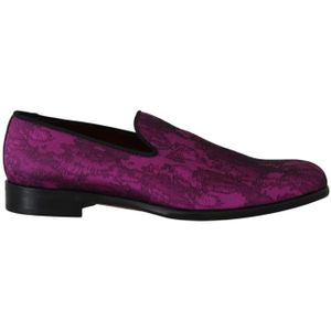 Dolce & Gabbana, Heren, Schoenen, Paars, Maat: 39 EU Zijde,
