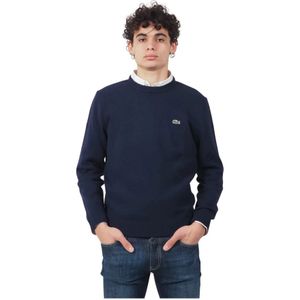 Lacoste, Heren, Truien, Blauw, Maat: 2XL Wol,
