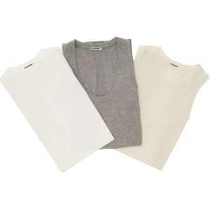 JIL Sander - Top - Katoen - Zacht Gevoel