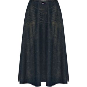Diesel - De-Annie-S - Spijkerrok - Marineblauw - Modal