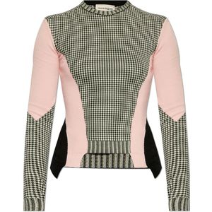 Alexander McQueen, Dames, Truien, Veelkleurig, Maat: XS Wol,
