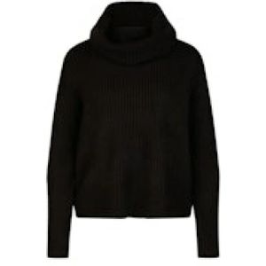 Marc Aurel, Dames, Truien, Zwart, Maat: S Wol,