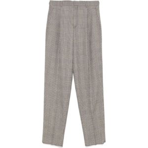 Saint Laurent, Heren, Broeken, Bruin, Maat: S