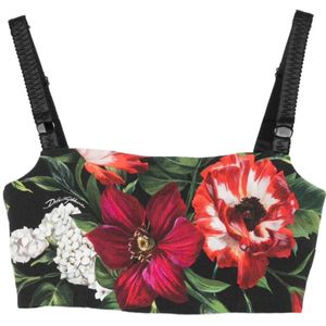 Dolce & Gabbana, Dames, Tops, Veelkleurig, Maat: XS