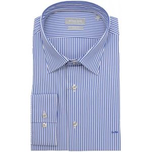 Michael Kors, Heren, Overhemden, Blauw, Maat: L