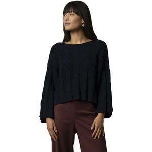 Kocca, Dames, Truien, Blauw, Maat: L