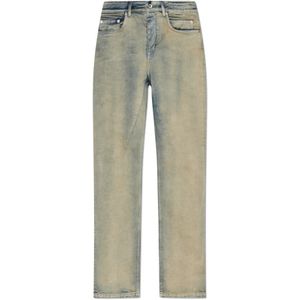 Rick Owens, Heren, Jeans, Blauw, Maat: W30 Katoen,