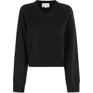 Loulou Studio, Dames, Truien, Zwart, Maat: M