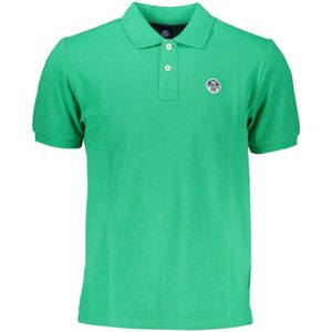North Sails - Classic Fit Polo Shirt - Groen - 100% Katoen